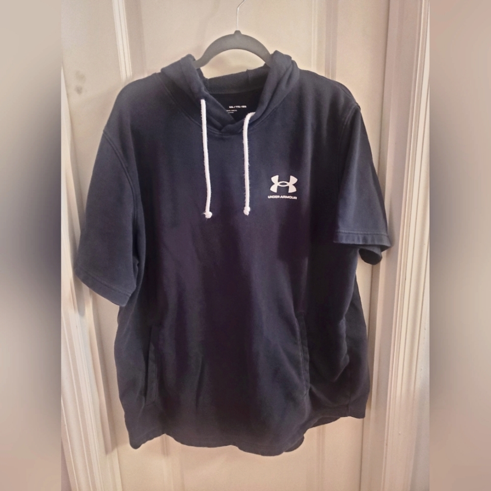 Men's UA Rival Terry Short Sleeve Hoodie